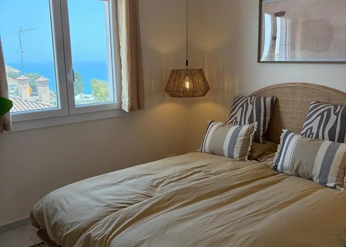 Luxury With Panorama View And Heated Pool Tatil Evi Málaga